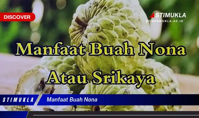manfaat buah nona