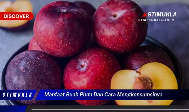 manfaat buah plum dan cara mengkonsumsinya